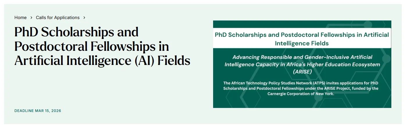 PhD Scholarships and Postdoctoral Fellowships